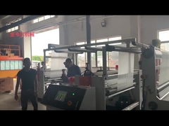 भारत ग्राहक के लिए एकल परत ईवीए या पीओई जीडब्ल्यूएस 180 एकल पेंच ईवीए फिल्म मशीन के लिए छोटी क्षमता