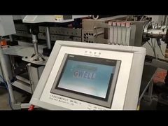 उच्च क्षमता अच्छी गुणवत्ता वाली पीपी निर्माण टेम्पलेट एक्सट्रूज़न लाइन ग्लास फाइबर द्वारा बढ़ाया गया