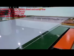 इतना पारदर्शिता और समानता पीसी / पीएमएमए शीट GWELL बाहर निकालना लाइन से