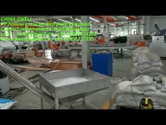 पीपी खोखले क्रॉस सेक्शन प्लेट एक्सट्रूज़न लाइन