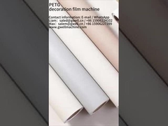 GWELL 0.15 मिमी मोटाई PETG सजावटी फिल्म एक्सट्रूज़न