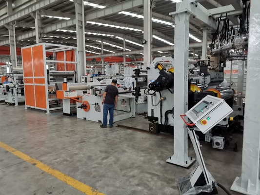 खरीदें 85 मिमी शंकु सह घूर्णन जुड़वां पेंच extruder मिश्रण पिघलने पीईटी online manufacture