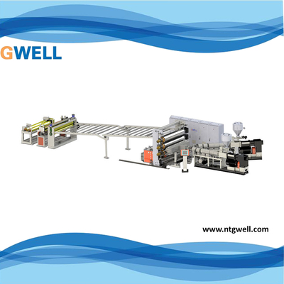 खरीदें नरम पीवीसी शीट बनाने की मशीन प्लास्टिक प्लेट उत्पादन लाइन 400kg/H online manufacture