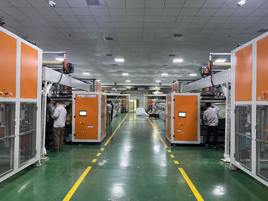 खरीदें प्लास्टिक शीट एक्सट्रूज़न लाइन जिसमें 4 समूहों के कैलिब्रेटिंग बोर्ड और 0.5-1.5 मिमी मोटाई के लिए 350 किलो/घंटा एक्सट्रूज़न क्षमता है online manufacture