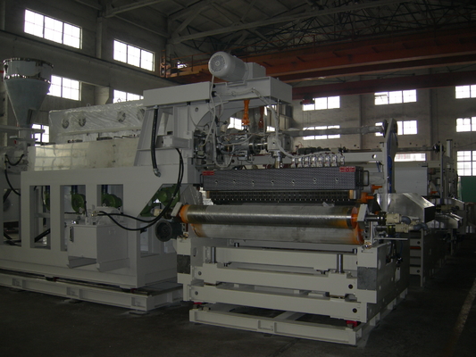 खरीदें तीन परतें टीपीयू कास्ट फिल्म बनाने extrusion मशीन एकल पेंच extruder online manufacture