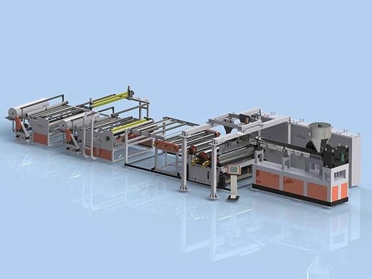 खरीदें सौर पैनल के लिए ईवीए / पीओई सौर फिल्म एक्सट्रूज़न लाइन online manufacture
