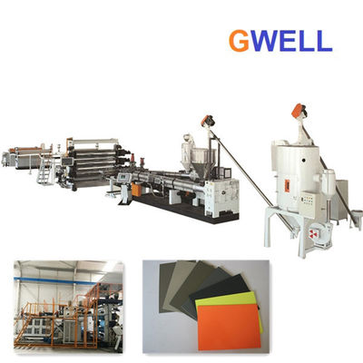 खरीदें 8 मिमी मोटी पीएमएमए एबीएस शीट एक्सट्रूज़न लाइन online manufacture