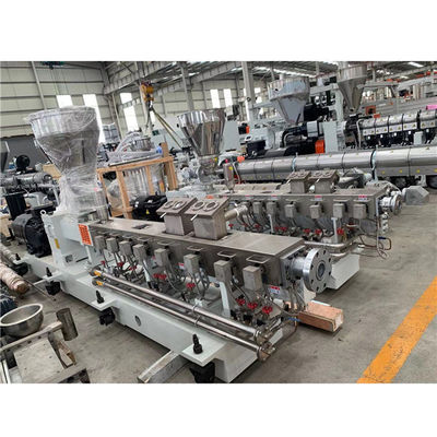 खरीदें 85 मिमी शंकु सह घूर्णन जुड़वां पेंच extruder मिश्रण पिघलने online manufacture