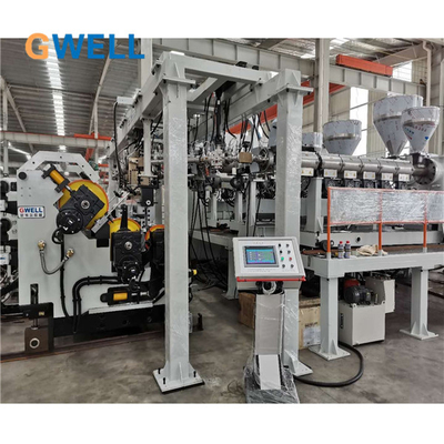 खरीदें ईवीओएच हाई बैरियर शीट उत्पादन लाइन सिंगल स्क्रू डिजाइन online manufacture